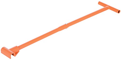 Vestil VHMH-36-2 Machine Roller Handle with Steering Bar, 38-9/16" Length