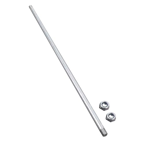 Esquirla Hand Truck Axle Shaft Shafting Parts Hand Trucks Accessories Metal Axle Shaft for Cart, 44cmx1cm