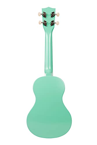 kala – MK-CS/GRN – Ukulélé concert »Requin » – Surf Green – avec Housse - Les Beatles, Paul McCartney, John Lennon, RIngo Starr, George Harrison kala - MK-CS/GRN - Ukulélé concert"Requin" - Surf Green - avec Housse – Image 4