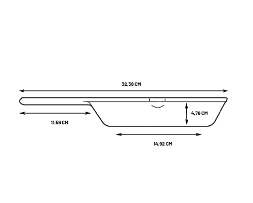 Lodge Manufacturing Compa Logic Non Stick Skillet Cast Iron Pre-Seasoned Fry Pan, 8 Inches (Black)