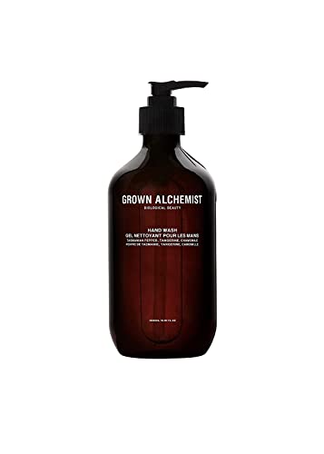 Grown Alchemist :: Hand Wash: Tasmanian Pepper, Tangerine, Chamomile. Gentle Hand Wash that Hydrates and Cleanses Skin, 16.9 Ounce (500ml).