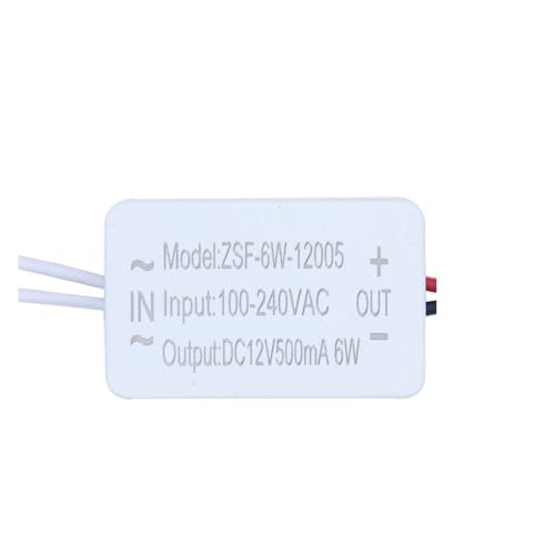 Controlador LED DC12V 6W soluciona parpadeo de luces fuente alimentacion transformador 2