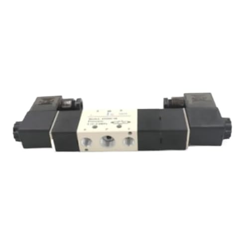 Électrovanne pneumatique double bobine 220V à commutation rapide et haute précision