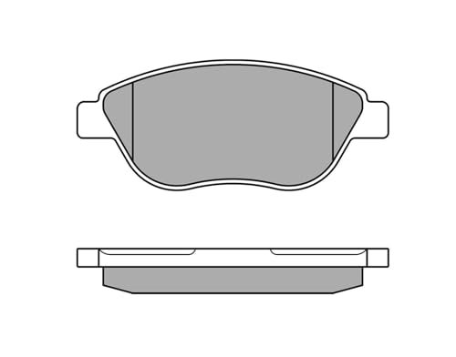 Plaquettes de frein MEYLE 0252370919/PD pour Abarth 500 et Fiat Bravo II