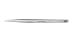 Fabu Tweezers with 20° Degrees Angled Tips Best for Separating Difficult Natural Eyelashes Tool for Eyelash and Eyebrow Extensions Application, Softer Resistance, For Professional Use (MINI CURVED)