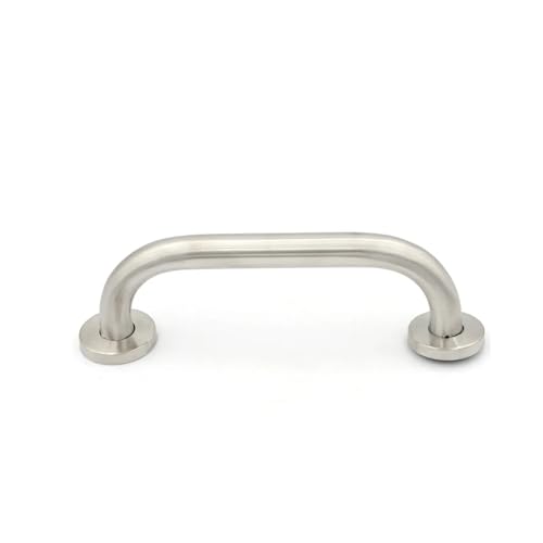 TXLEAPEY Barre D'Appui Poignée de Support de sécurité for Toilettes, 1 pièce, 20 cm, en Acier Inoxydable argenté, for Salle de Bain, Douche, Baignoire
