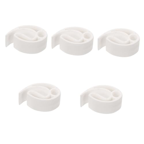 GOOHOCHY 5pcs Disc Clamp Portable Flying Disc Holder Plastic Clip for Compact Flying Lightweight Plate Holder Outdoor Toys