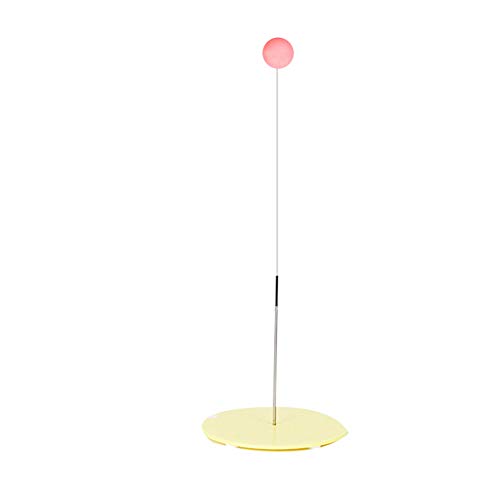 Gelentea Rebote de Tenis de Mesa Entrenador PingPong Equipo de Entrenamiento de Rebote Robot de Eje Fijo rápido para Adultos y niños