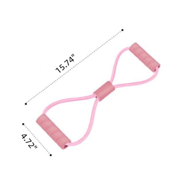 Resistance Bands, Adjustable Length, Comfort Handles, Professional Quality, Anti-Snap, Great for Workouts, Physical Therapy, Yoga