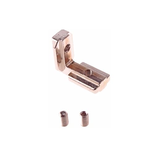 Support profilé en aluminium 4040 avec fixation d'angle robuste à 90° - 4