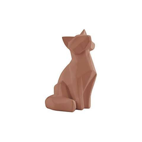 PT Living Statue Origami Fox in Clay Brown Cover