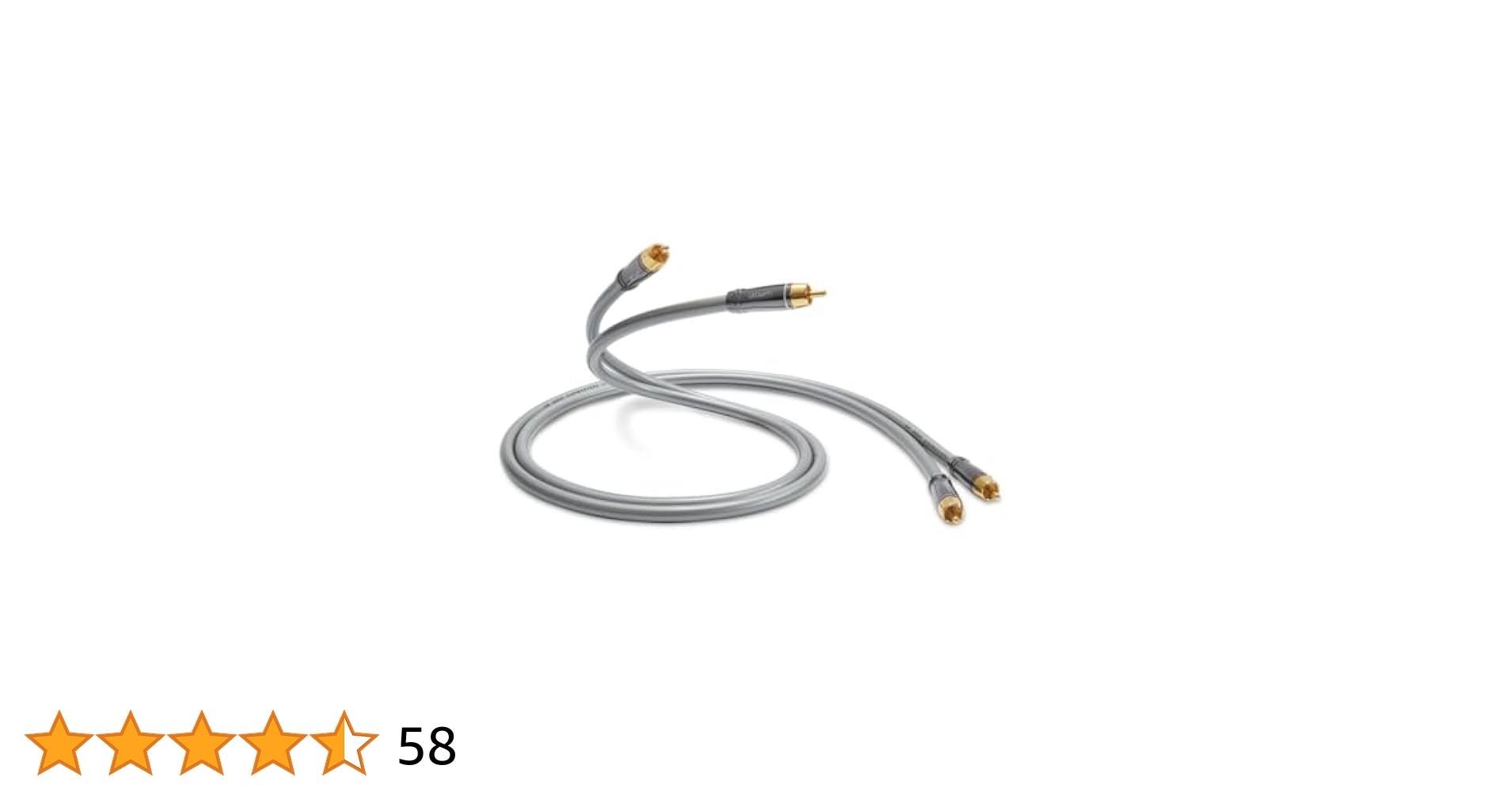 QED Performance Audio 40i RCAケーブル（1 m）ペア Amazon | QED キューイーディー Performance Audio 40i (1.0m