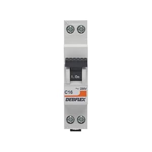 DEBFLEX Leistungsschalter 16 A Phase + Neutro