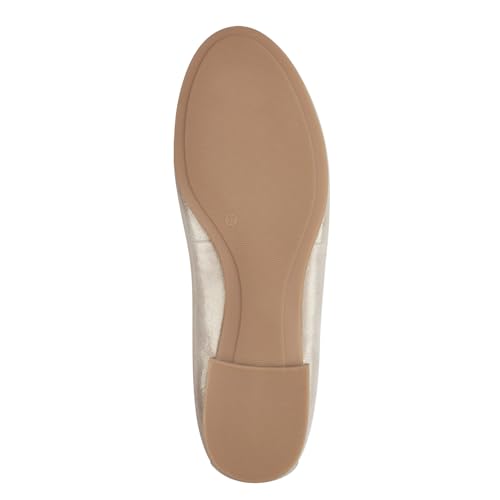 Tamaris Damen Klassische Ballerinas, Frauen Flats,Slip-ons,klassisch elegant,Ballerinen,Pumps,Halbschuhe,Sommerschuhe,Slipper,Champagne… – Ansicht 5
