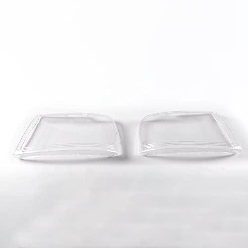 G-PLUS Front Headlight Lens Cover Compatible with F150/Lincoln Mark LT 2004 2005 2006 2007 2008, Left & Right Side (Clear Lens)