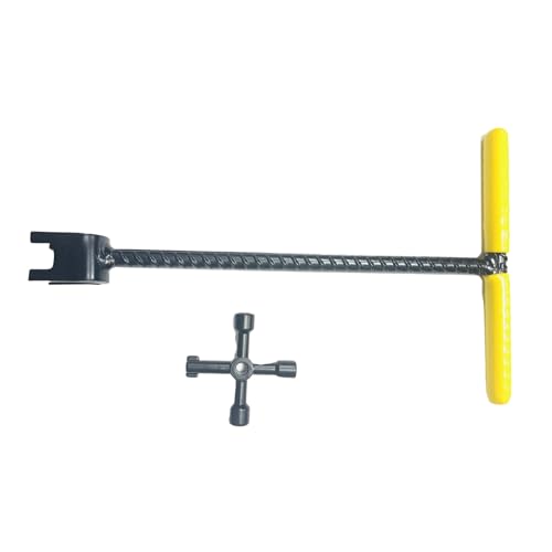 Llave con mango en T de acero forjado para uso profesional 7