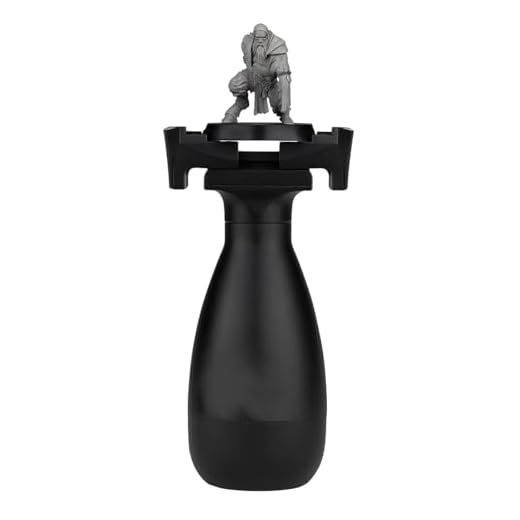 Malgriff, Warhammer-Zubehör, Handbemalung Lackiergriff für Warhammer-Geschenke, Miniaturmalerei, Miniaturen, DND, Maßstabsmodell, Fantasy-Figuren, Kriegsspielzubehör(klein)