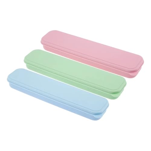 Porta Talhares Marmita Para Trabalho Academia Viagem Estojo Portátil (Rosa e Verde)