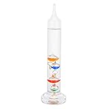 Outil d'éducation scientifique : thermomètre à boule flottante est un excellent outil pédagogique pour salles de classe, aidant élèves à comprendre principes température et densité de manière ludique, thermomètre de table, thermomètre en verre de galilée