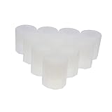 PEPLAYTAL Silikon Shotglas Formen Teiliges Eiswürfelform Schnapsgläser Eiswürfel Silikonform Flüssigkeitsdicht Geruchsneutral Spülmaschinenfest für Cocktails Whisky Wein und DIY