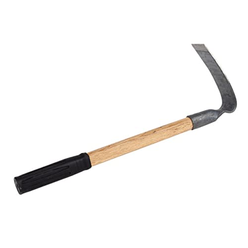 Toyvian Herramienta de Granja de Hoe Herramienta de jardín cultivador azada Herramienta de deshierbe del jardín pequeña azada de jardín Herramientas de Cosecha Black