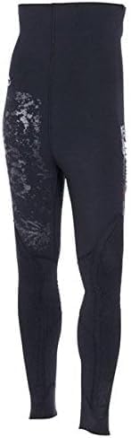 BEUCHAT Marlin Prestige Wetsuit Waist Cut Pants 3.5mm Ultra Soft Elaskin Open Cell Neoprene (Medium) Black