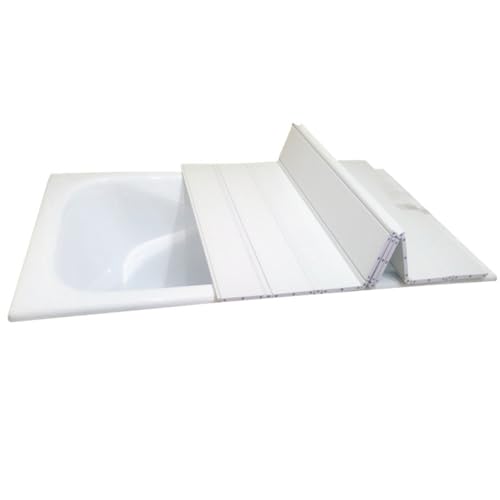 Cubierta plegable para bañera de 70x60cm para baño limpio 2