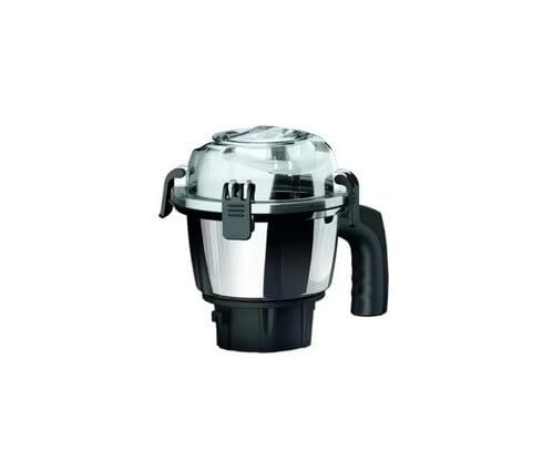 Image of Stainless Steel Chutney Jar (400ml) - Replacement Small Jar Compatible with Bosch Mixer Grinder | Durable & Efficient Jar for Grinding and Mixing