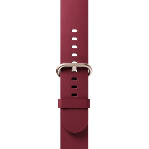 Image of DailyObjects Ellipse Leather Watch Strap Compatible with Apple Watch Series 11 /10 (42mm) | Series 9 /8 /7 41mm, SE3 /SE2 /SE /6 /5 /4 (40mm) | Series 3 38mm -Watch Not Included