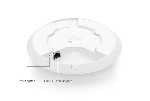 Ubiquiti UniFi U6+ WiFi 6 AX3000 Access Point Bundle 2 Pezzi – Dual Band 2.4GHz 5GHz, PoE, Router Wireless Professionale, Ripetitore WiFi, Sistema Mesh, Access Point da Soffitto/Parete