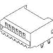 52044-1145, Conn FFC/FPC Connector SKT 11 POS 1.25mm Solder RA Thru-Hole Tray (100 Items)