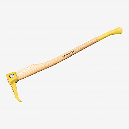 OCHSENKOPF Sappie, Stiel aus Eschenholz, gezahnt, 1100 mm, 2300 g, für Holz, Forstwerkzeug, OX E-76 E-1302, Gelb