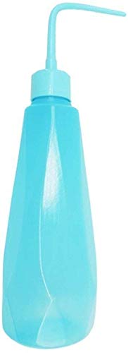 Preisvergleich Produktbild Gießkanne, Sprühflaschen Indoor Sprühflasche Moderne Bewässerung Haushalt Fleischig Bewässerung Kettle Kleine Indoor Gartengeräte Langer Mund Curved, Blau, 0.48L (Farbe: Blau, Größe: 7 * 7 * 19cm) dlj