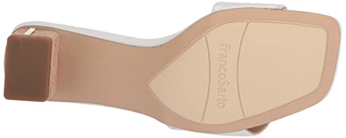 Franco Sarto Women's Cruella Slide Sandal, White, 7.5 #TOP3