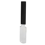 Acero inoxidable y ébano: el cuchillo Skiving está hecho de acero inoxidable y ébano, que es portátil y duradero, y tiene una larga vida útil