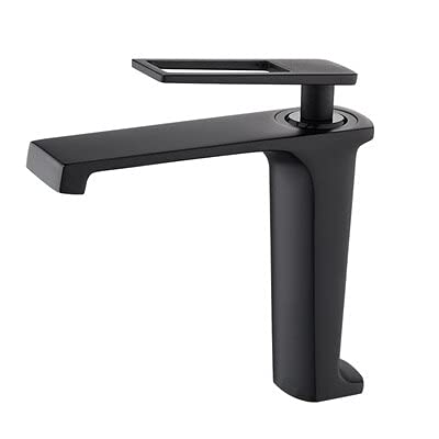 Robinet de lavabo anti éclaboussures avec écoulement cascade pour vasque de bain