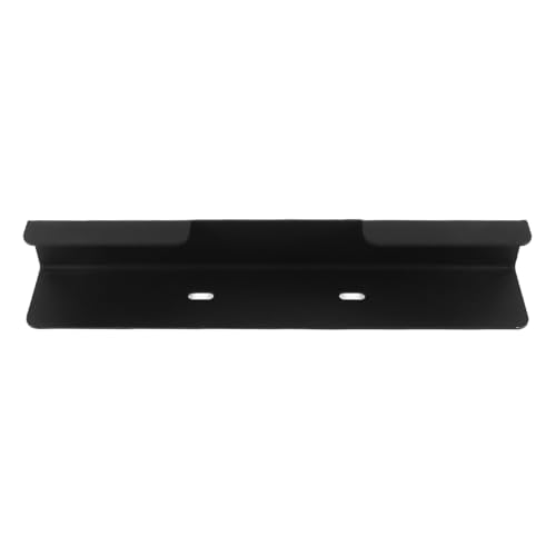 Nicear Support mural pour poubelle à roulettes en acier robuste Support pour poubelle d'extérieur Support fixe pour éviter les mouvements Support stable et...