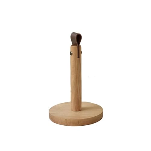 Soporte para papel de cocina independiente que se adapta a rollos estándar 2