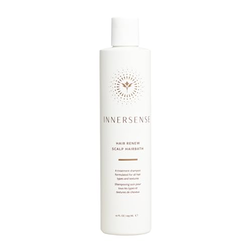 Image of INNERSENSE Organic Beauty - Hair Renew Scalp Balance Duo | Hairbath (10 fl oz) + Conditioner (10 fl oz) | Non-Toxic, Cruelty-Free, Clean Haircare (Packaging May Vary)