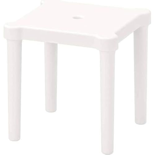 Ikea Utter - Taburete infantil de interior/exterior, color blanco