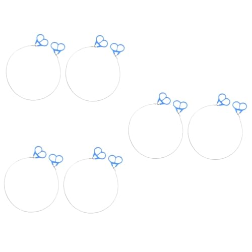 YARNOW 3sets Camping Manual Chain Saws Stainless Steel Folding Emergency Saws 2pcs*3