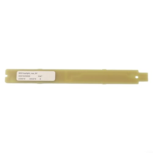 Puupaa Barra de luz de repuesto para refrigerador Siemens para Bosch BSH 9001030205 y 9001069888, larga duración y rentable (6 V)