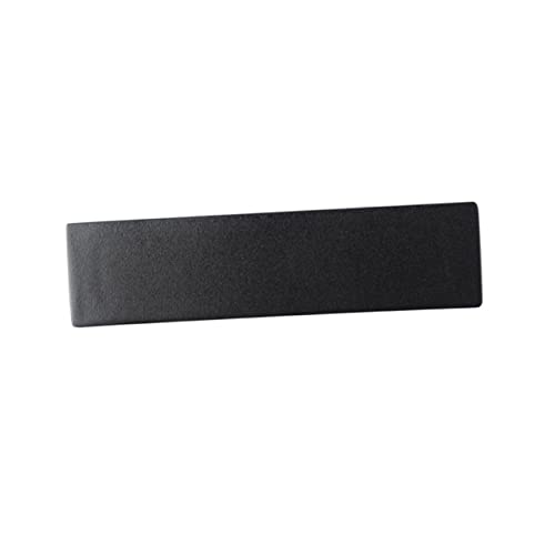 Plato rectangular para sushi de cerámica negra miniatura 1