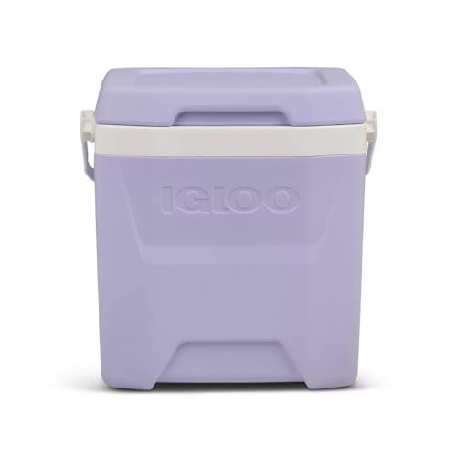Image of Igloos Cooler Hard-Sided Ice Chest, Insulated Portable Cooler, Heavy-Duty, Leak-Resistant Lid, Lightweight Ergonomic Handle