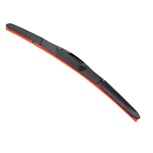 Balai d'essuie-glace en silicone rouge 26" U-Hook haut de gamme