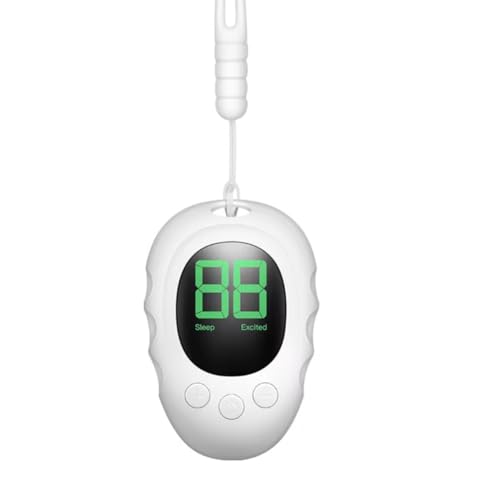 Okeeyseda Dispositivo Eléctrico de Ayuda para Dormir EMS, Microcorrientes de Mano, Instrumento Electroestimulador Tens, para Conciliar el Sueño, Ansiedad, Depresión