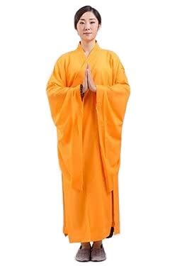 Robe longue bouddhiste pour adulte, tenue idéale en retraite spirituelle