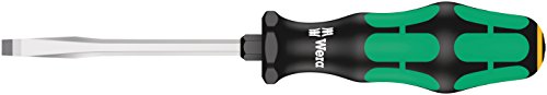 Wera 05007672001 Kraftform Plus 334 SK Slotted Screwdriver, Lasertip, 4.5mm Head, 3 1/2