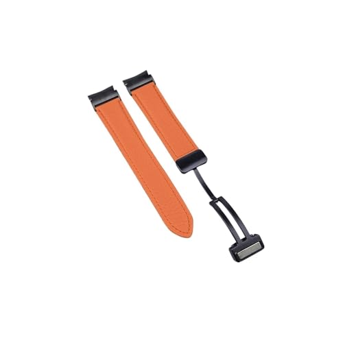 [PLYYQZM] 20mm ���ԂȂ����U�[�o���h ���v�o���h �B�ɍ��� Sam su ang Galaxy Watch 7 6 5 4 40 44mm 6classic 43 47mm�ɓK��(Orange Black,For Galaxy Watch 6