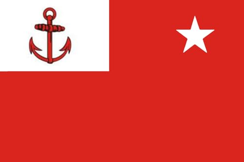 Drapeau Cuba commandant marine révolutionnaire grand format coutures renforcées - 2